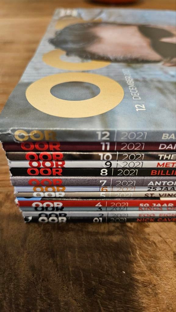Muziekkrant OOR jaargang 2021 - Complete set, Ophalen of Verzenden, Gelezen, Muziek, Film of Tv