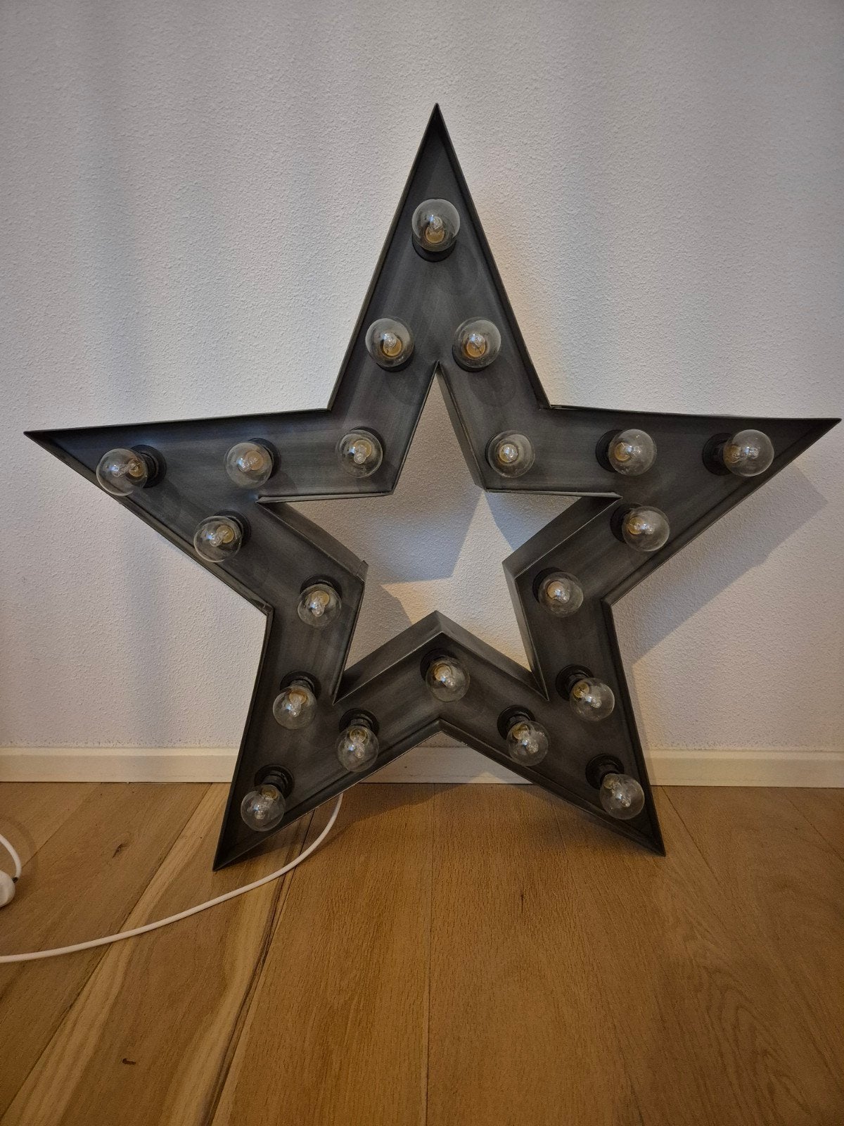 Lamp ster SissyBoy grijs, Ophalen, Grijs, Zo goed als nieuw, Dimbaar