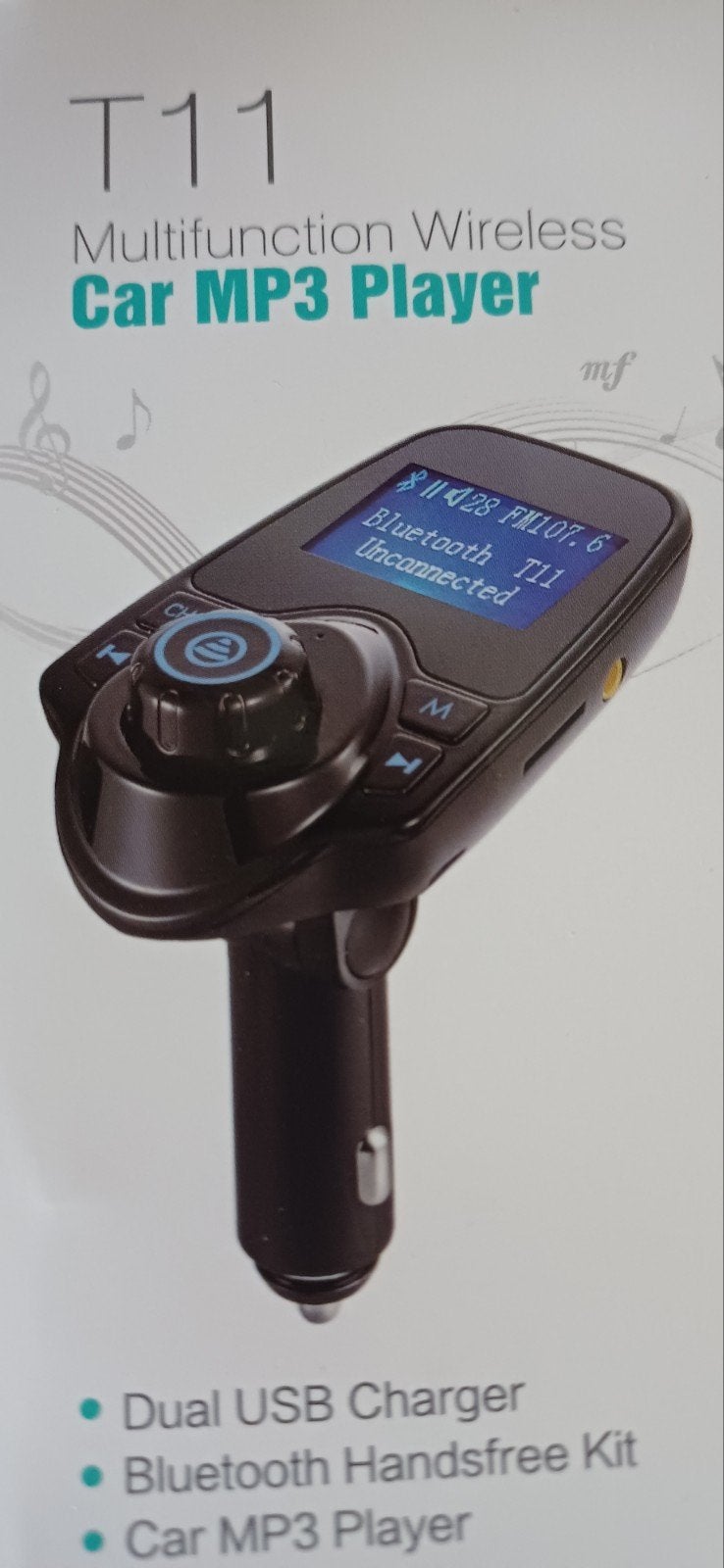 T11 multifunction Wireless Car MP3Player, Ophalen, Nieuw
