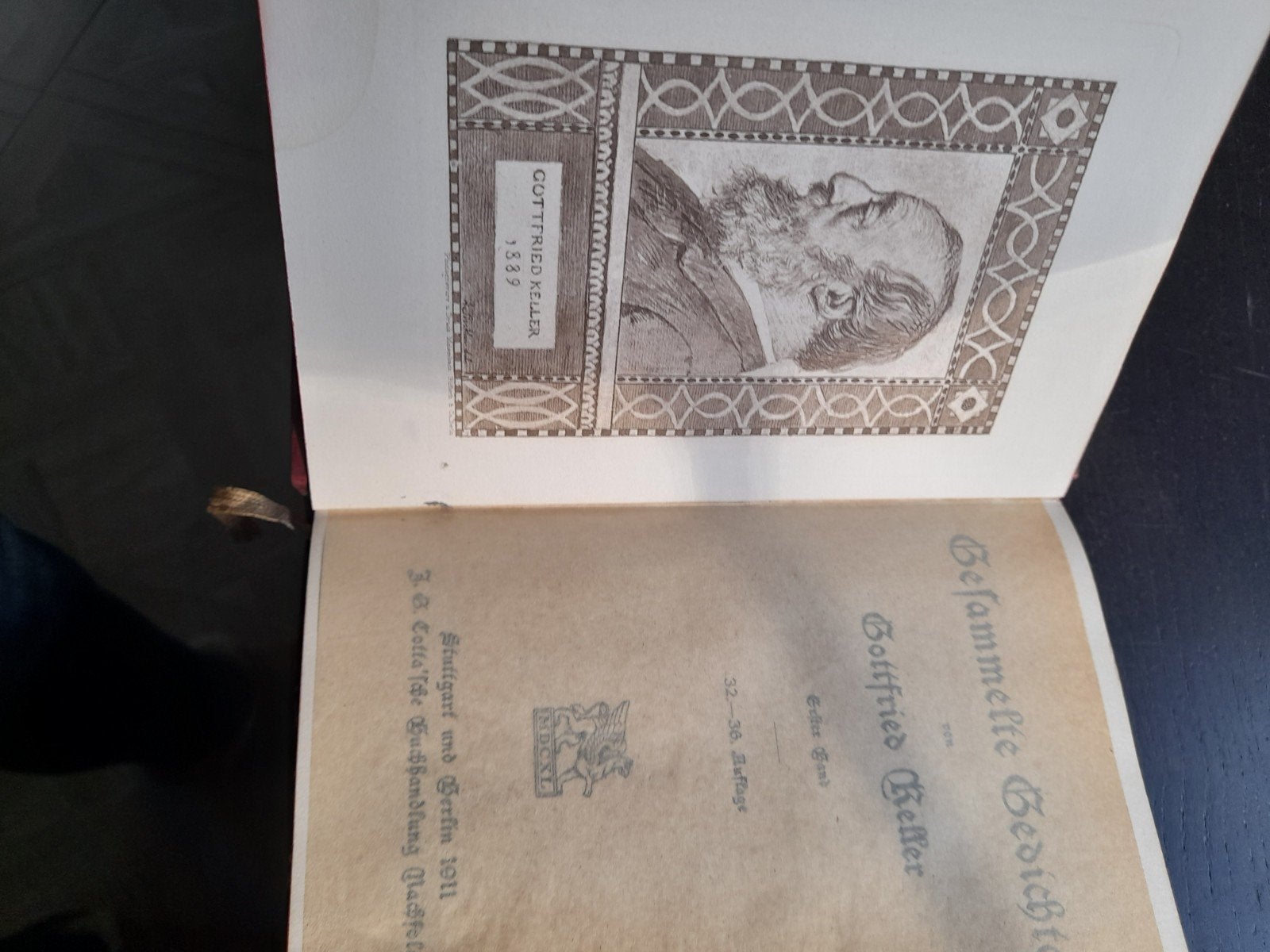 Foto 6 van Gottfried Keller - Verzamelde Werken (10 delen, 1911)