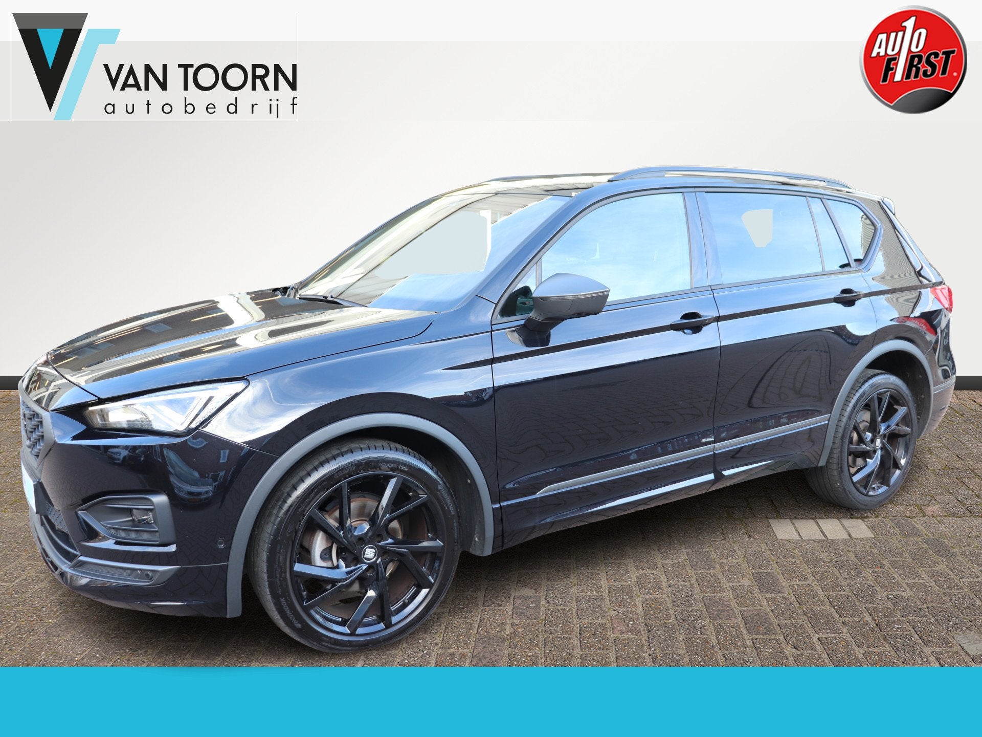 SEAT Tarraco 1.5 TSI FR Business Intense 7p. Zeer compleet,, Auto's, Seat, 4 cilinders, 150 pk, 7 stoelen, Zwart