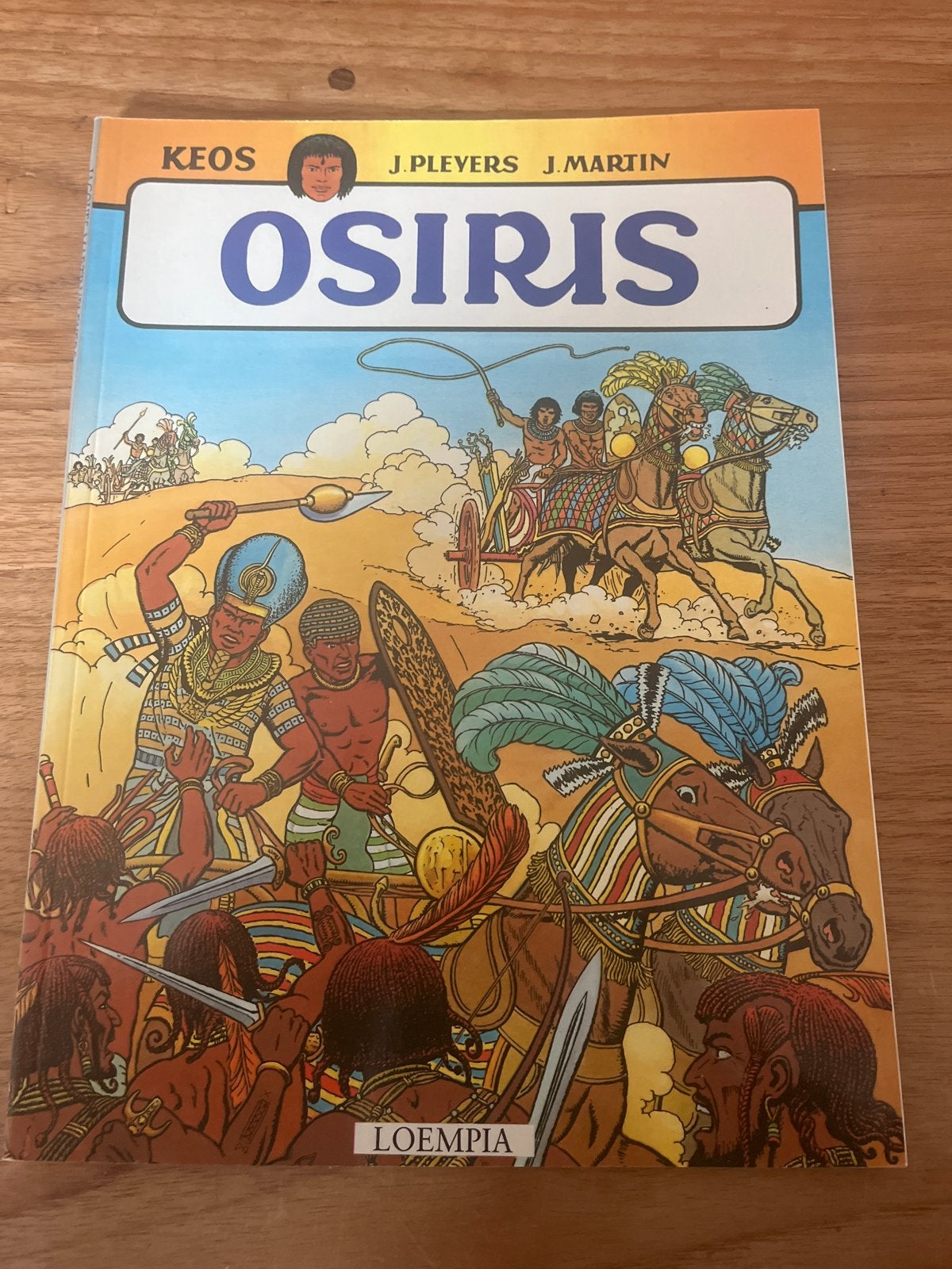 Keos: Osiris & Cobra - J. Pleyers & J. Martin, Boeken, Meerdere stripboeken, Ophalen of Verzenden, Zo goed als nieuw