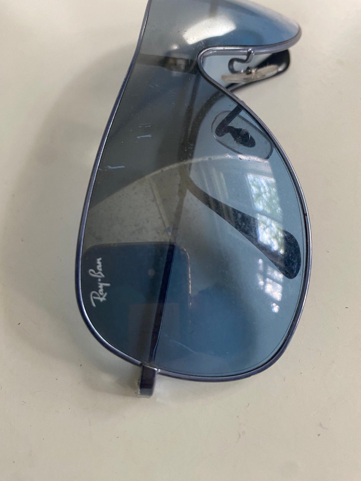 Ray ban Kinder zonnebril, Gebruikt, Zonnebril, Blauw, Ophalen of Verzenden