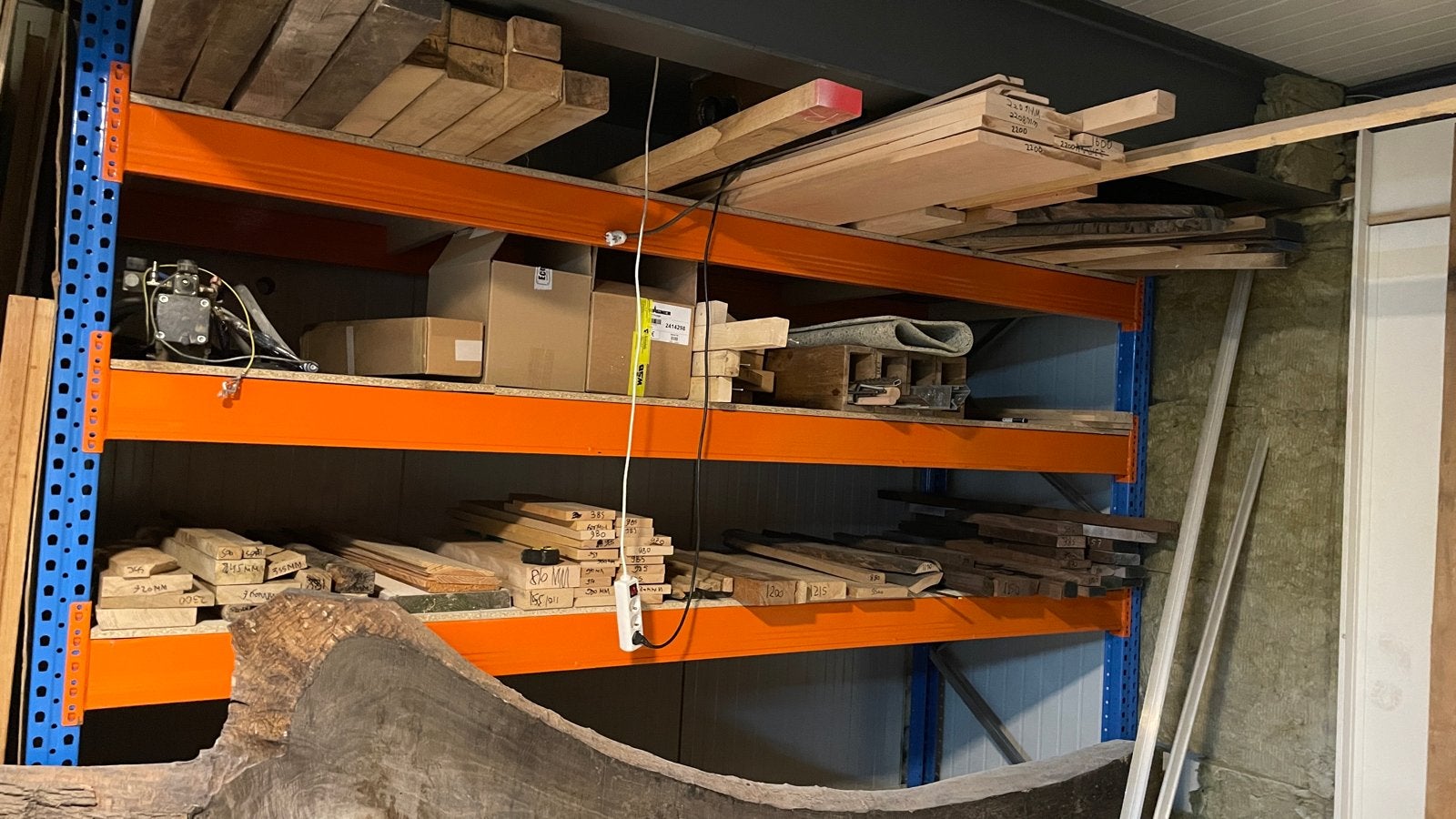 Palletstelling 110x255x340cm, 3 niveaus, 16 palletplaatsen, Huis en Inrichting, Kasten | Stellingkasten, Ophalen