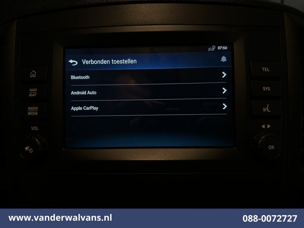Mercedes-Benz Vito 116 CDI 164pk L3H1 Euro6 Airco | Camera |, Auto's, Bestelauto's, 13 km/l, Gebruikt, 4 cilinders, Wit