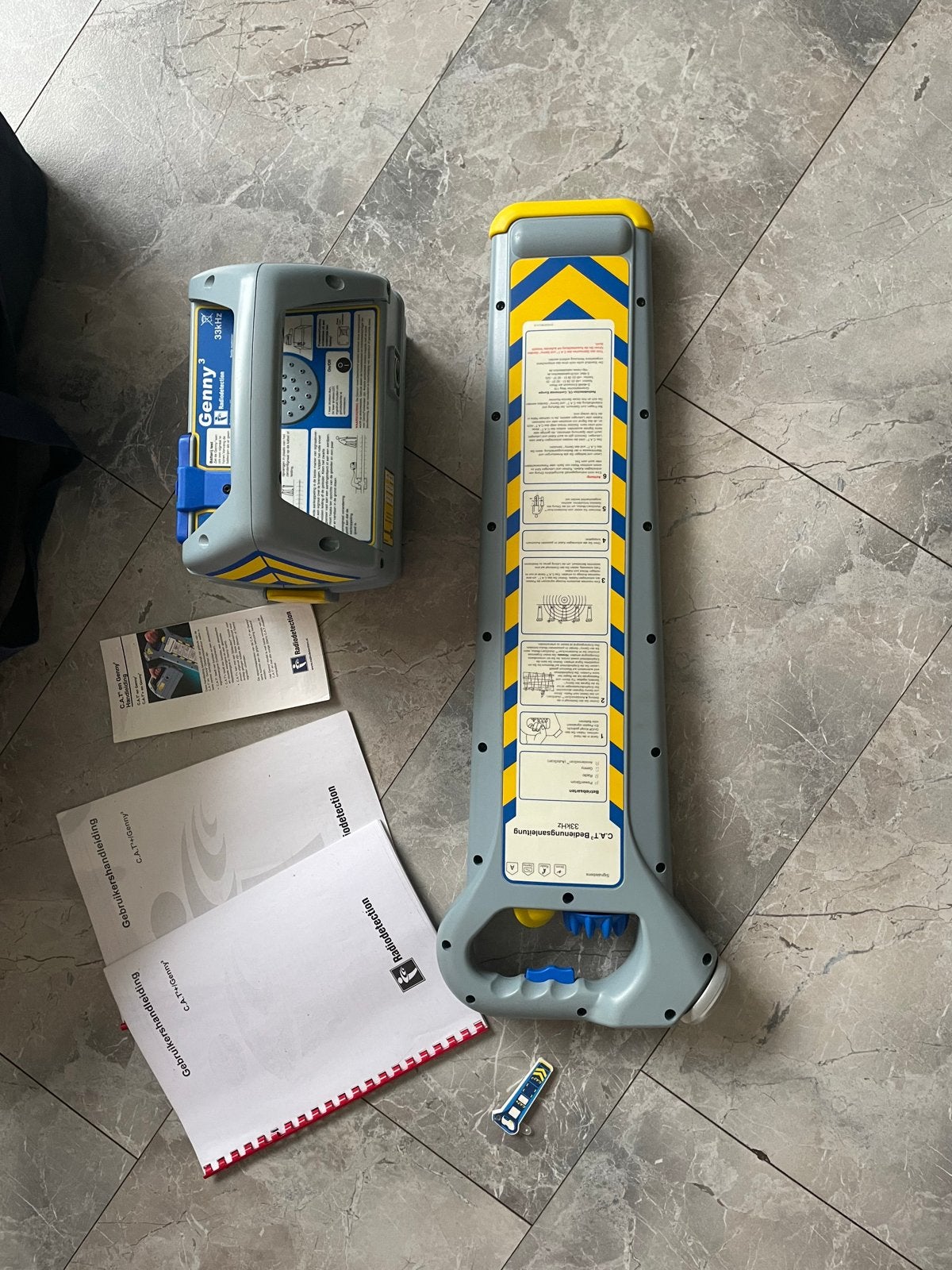 Radiodetection C.A.T3 en Genny3 kabeldetector set, Doe-het-zelf en Verbouw, Ophalen of Verzenden, Gebruikt, Overige meters