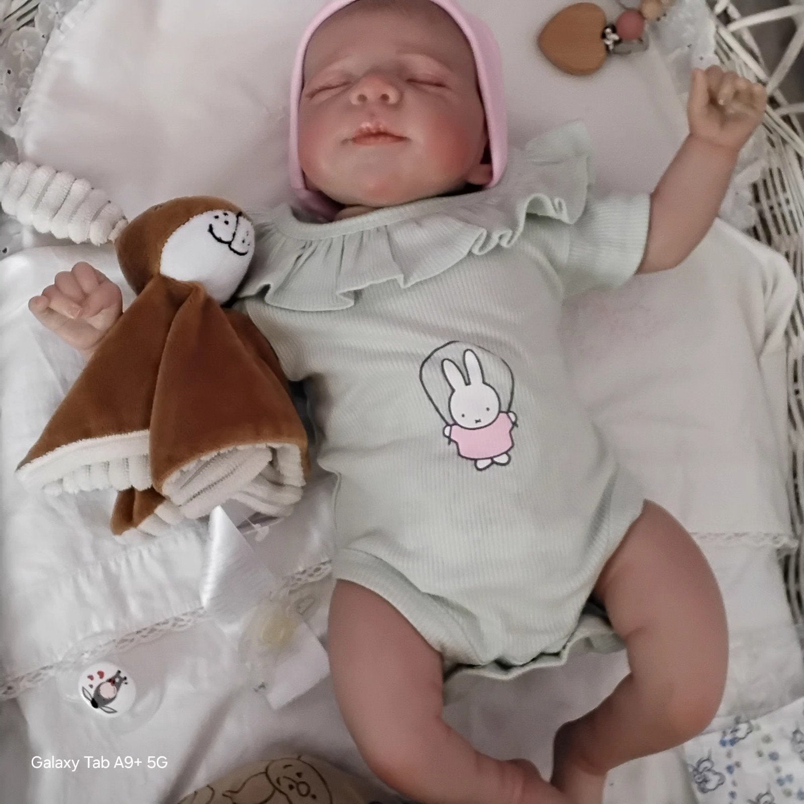 Te koop reborn, Ophalen of Verzenden, Zo goed als nieuw, Pop, Levensecht of Reborn