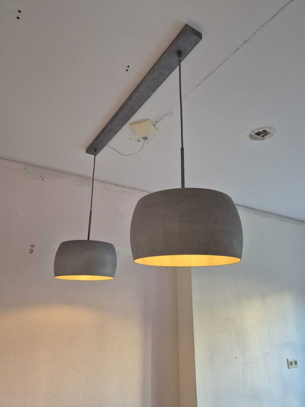 Lumidora eetkamer lamp, Ophalen, E27 (groot), Zo goed als nieuw, Metaal