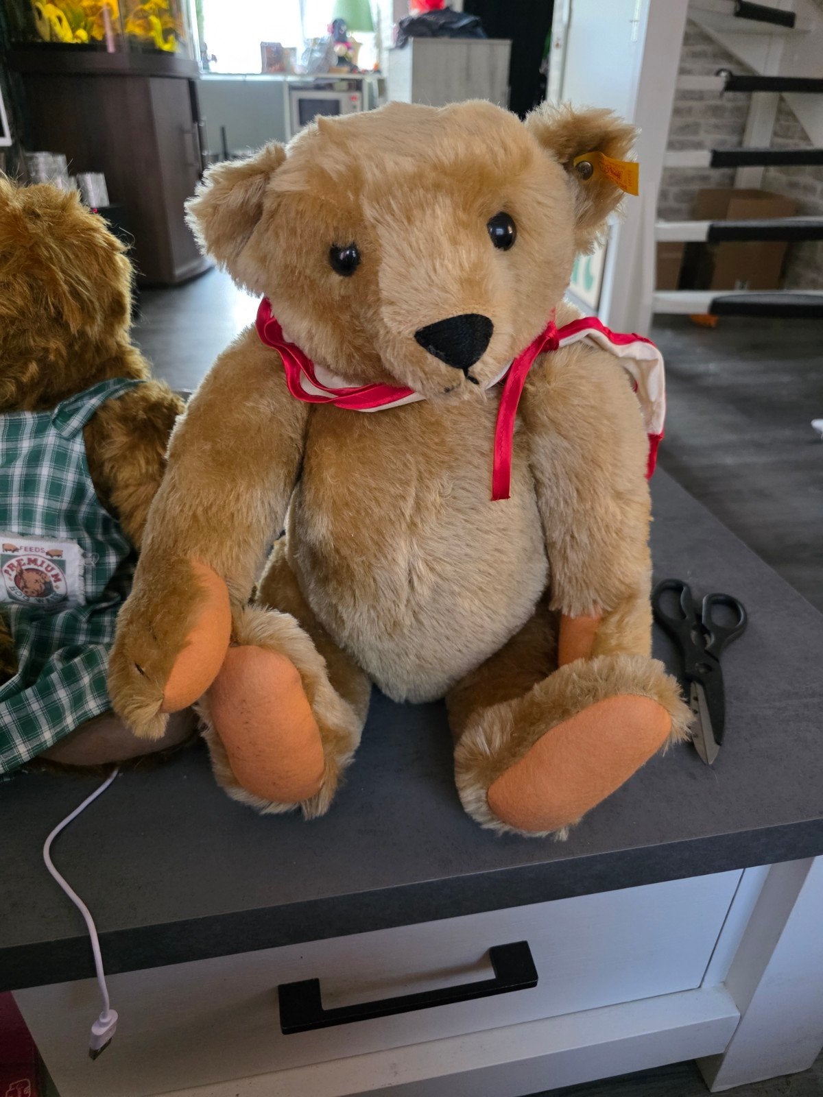 Prachtige Steiff Classic Teddybeer 1906 Replica (51 cm) – EA, Ophalen of Verzenden, Zo goed als nieuw, Stoffen beer, Steiff