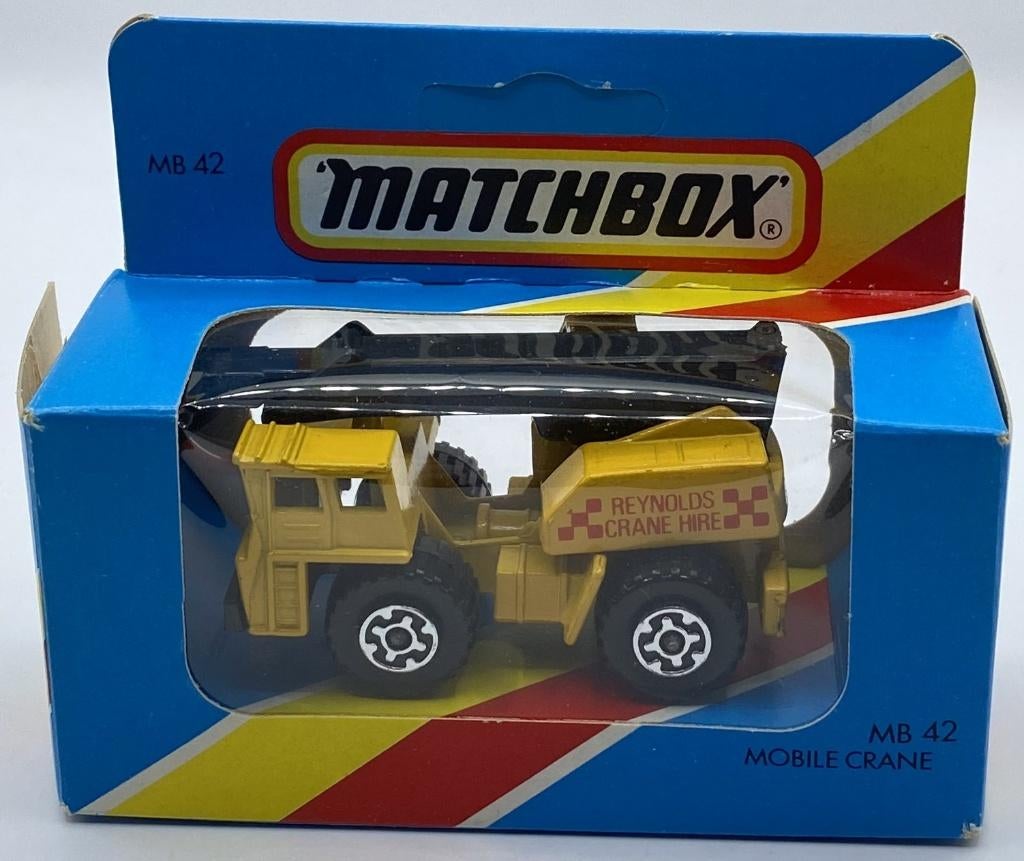 Matchbox 42H-1 Faun kraanwagen REYNOLDS CRANE HIRE, Ophalen of Verzenden, Zo goed als nieuw, Bus of Vrachtwagen