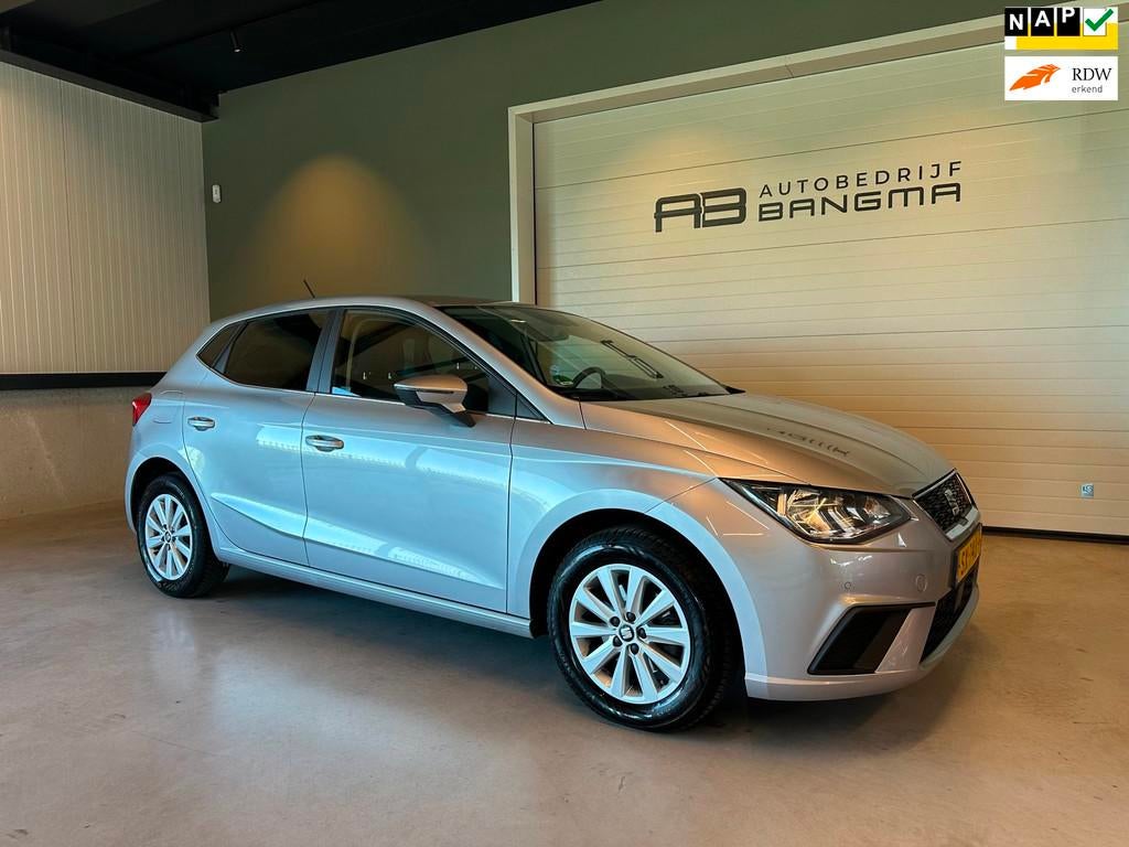 Seat Ibiza 1.0 TSI 5-DEURS STYLE BUSINESS INTENSE-uitv|CLIMA, Auto's, Seat, Stof, Met garantie (alle), 116 pk, Ibiza