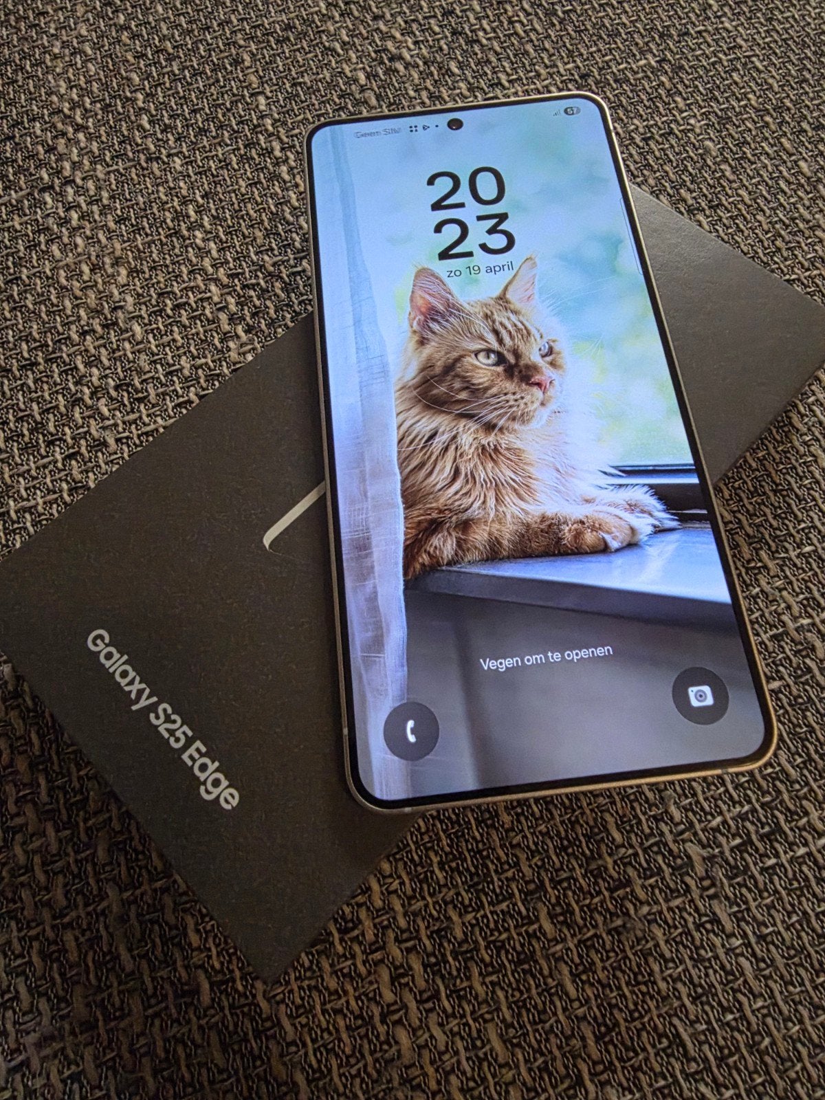 Samsung S25 Edge 5G 256GB Ram 12GGB als nieuw Vaste prijs, Telecommunicatie, Mobiele telefoons | HTC, Ophalen, Zo goed als nieuw