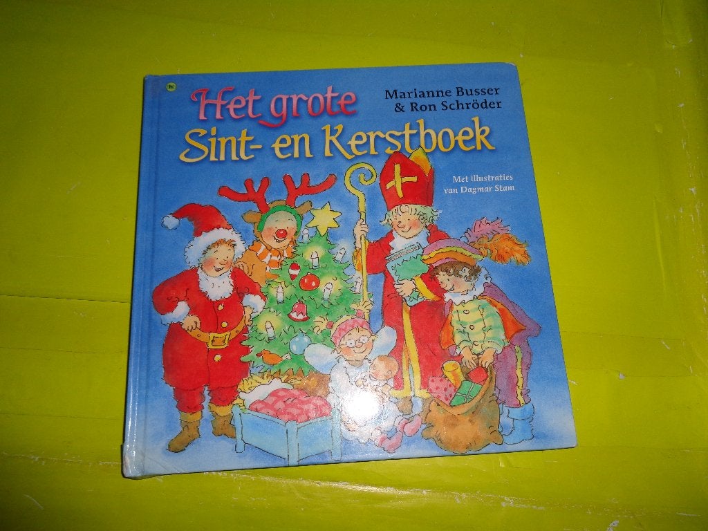 HET GROTE SINT EN KERSTBOEK €1!, Ophalen, Gebruikt, Taal en Lezen