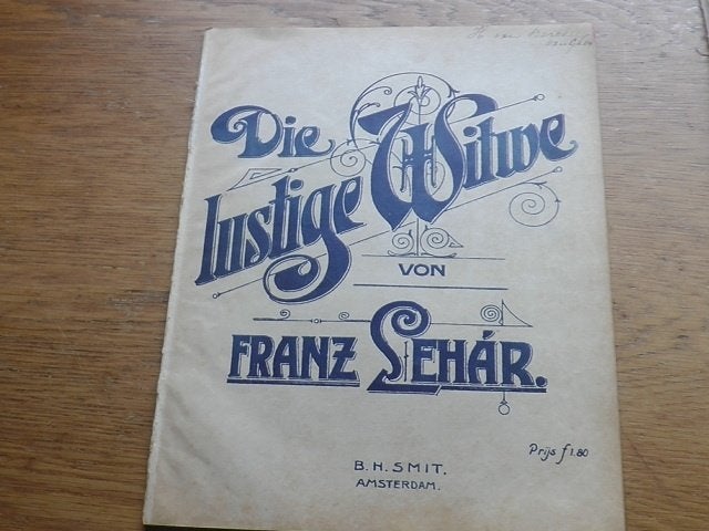 Lehár - die lustige witwe, Ophalen of Verzenden, Gebruikt, Artiest of Componist, Populair