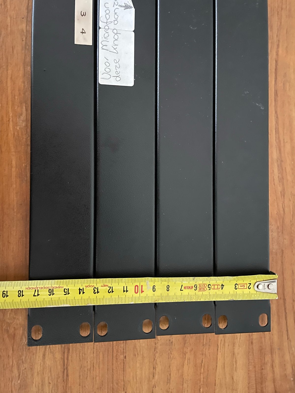 Diverse panelen en beugels voor audiorack, Ophalen of Verzenden, Gebruikt, Audio