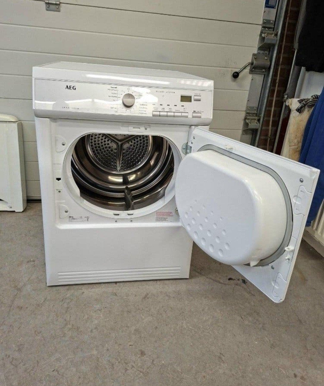 aeg droger luchtafvoer 7kg zeer nette, Witgoed en Apparatuur, Ophalen, 6 tot 8 kg, Luchtafvoer, Zo goed als nieuw