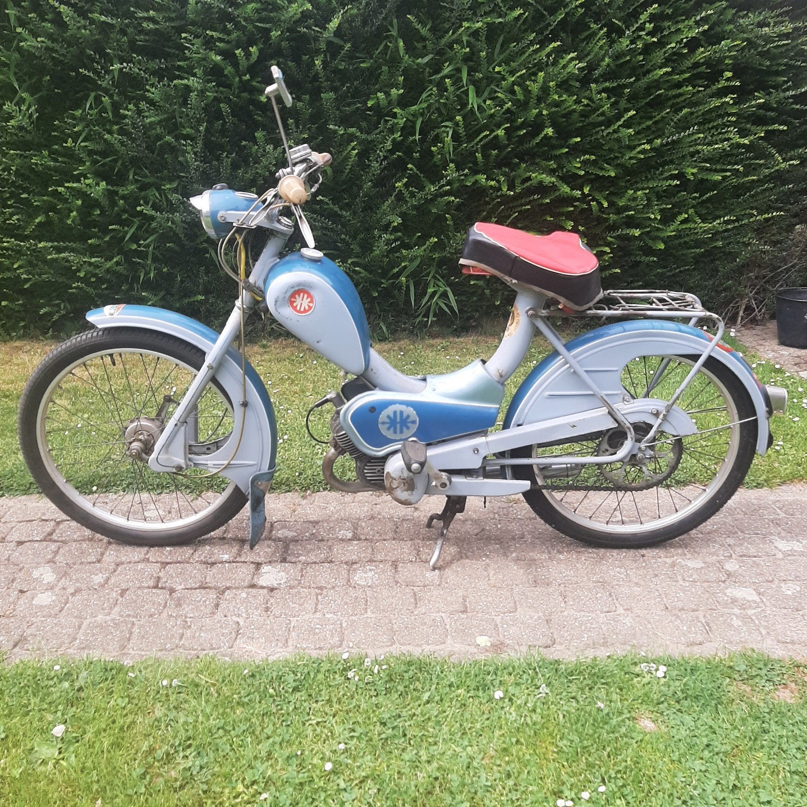 Nette kreidler j51 met touringtank , NL  kenteken bwjr, 1955, Ophalen, Gebruikt, Overige modellen, Maximaal 45 km/u