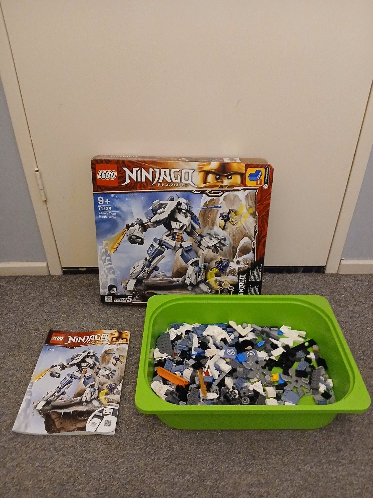 Zane's mag lego ninjago 71738, Ophalen