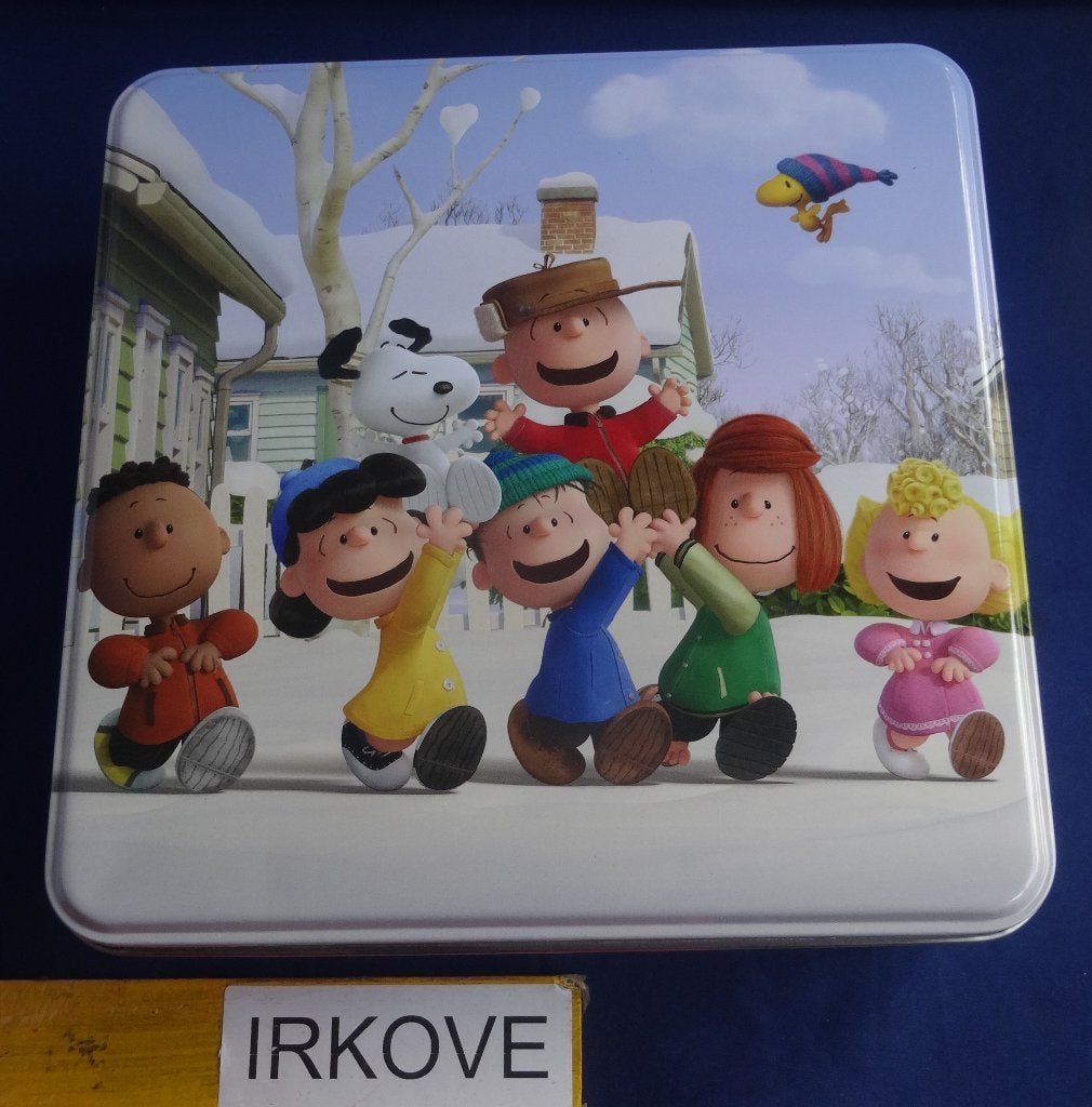 SNOOPY EN VRIENDEN * Vier Blikken *, Verzenden, Snoopy, Zo goed als nieuw, Gebruiksvoorwerp