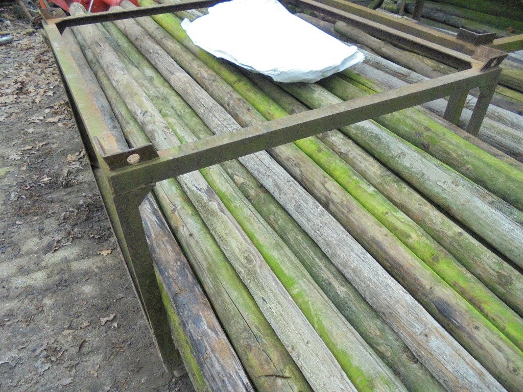 boompalen  lang 250 cm  dik 5 cm aan de dikke kant, Ophalen, Gebruikt, 250 cm of meer, Palen