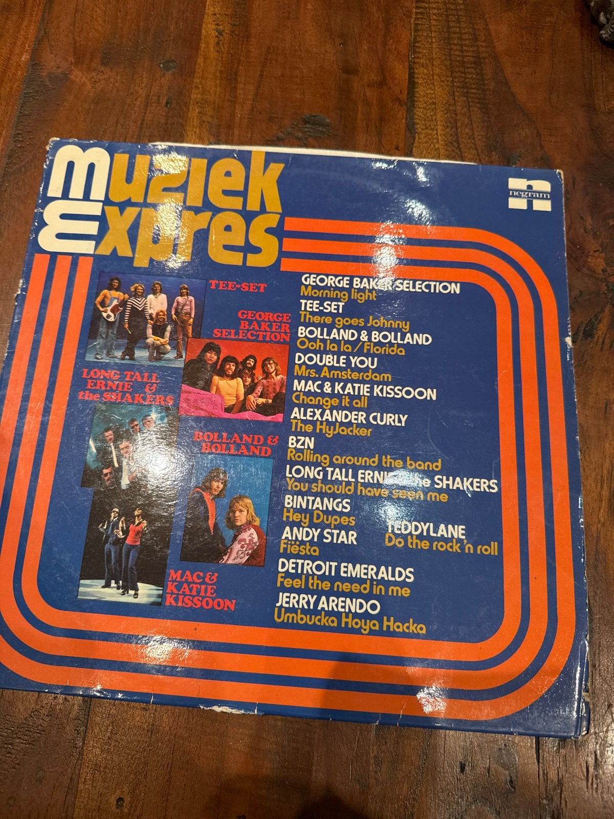 Muziek Expres - 14 originele hits! LP (1972), Cd's en Dvd's, LP, Gebruikt, Pop, Ophalen of Verzenden