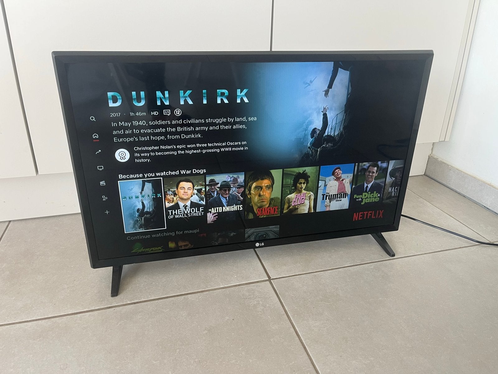 LG 32LJ610V – 32” Full HD Smart TV met webOS, Ophalen of Verzenden, Gebruikt