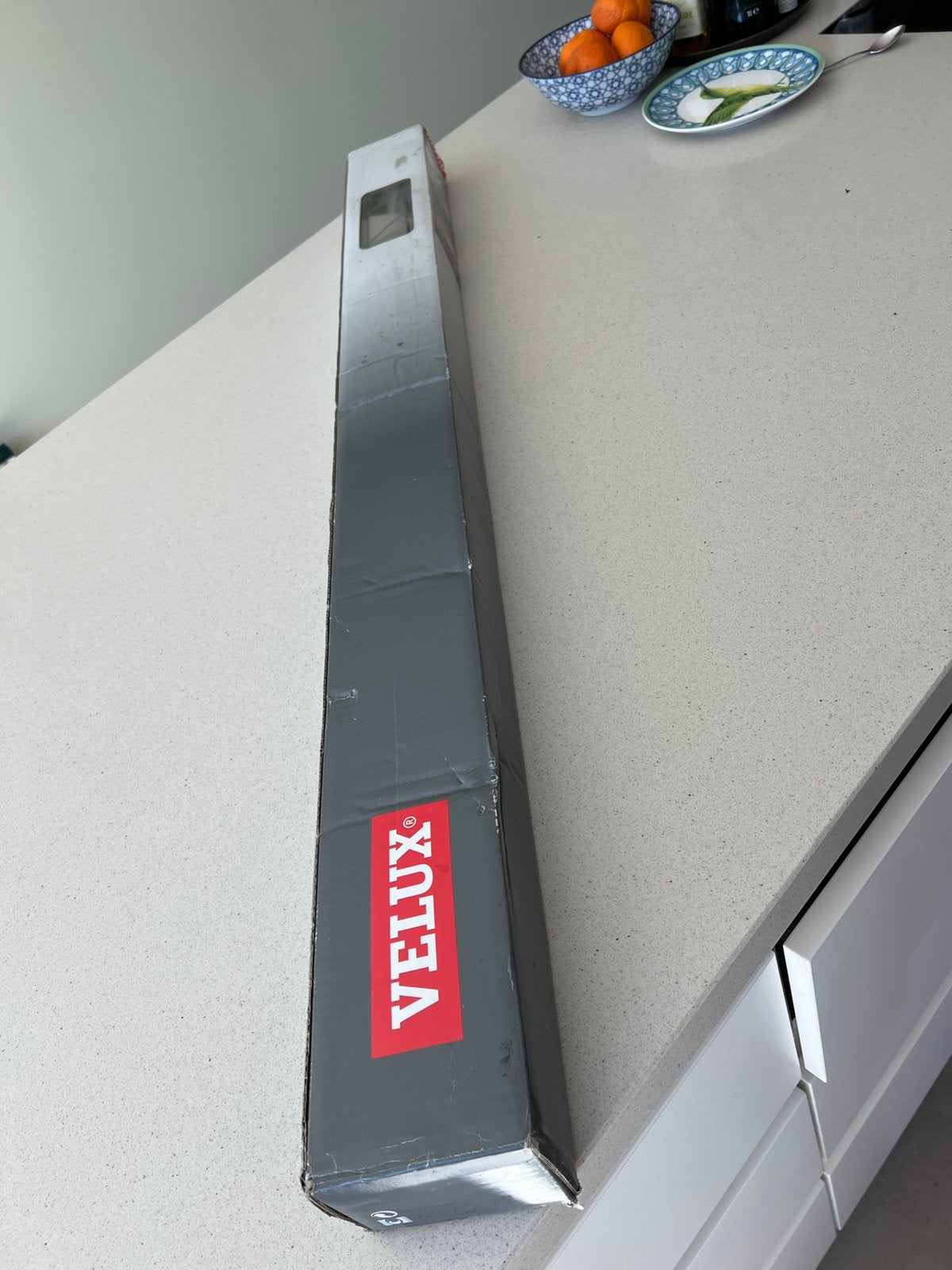 Velux verduister gordijn plissé, Ophalen, Wit, Nieuw, 50 tot 100 cm