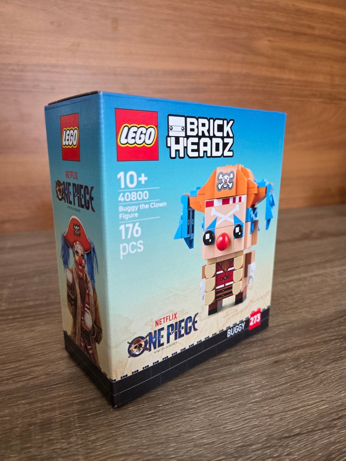 Nieuwe LEGO BrickHeadz 40800 Buggy the Clown One Piece, BrickHeadz, Lego, Nieuw, Ophalen of Verzenden