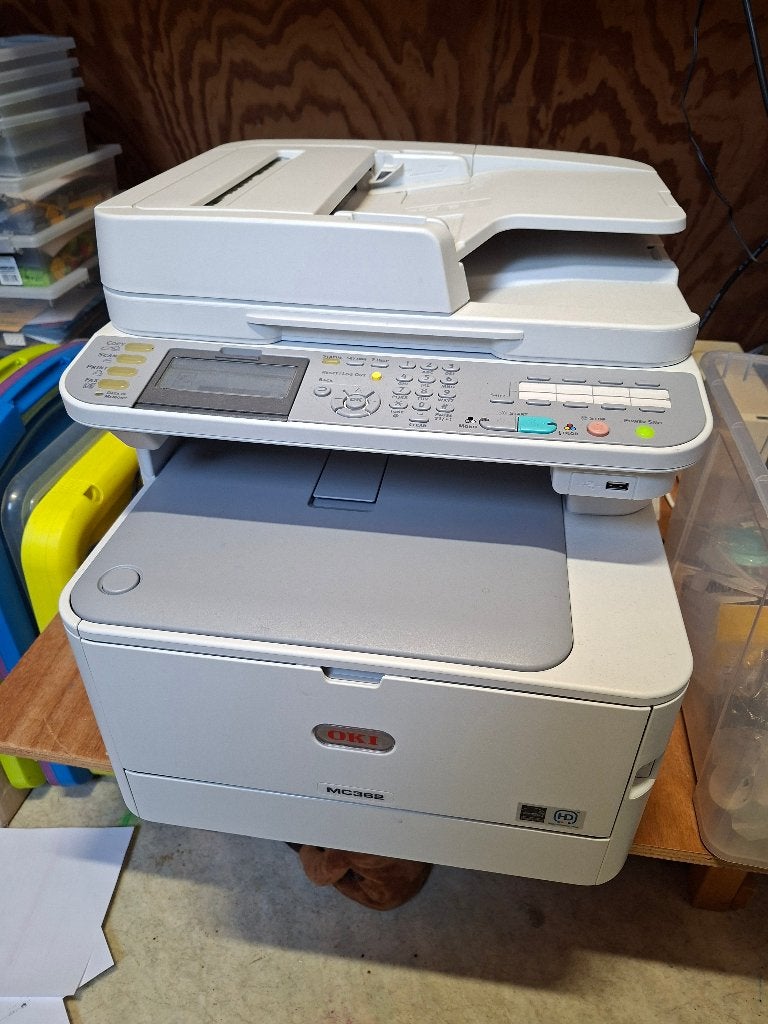 OKI laserprinter MC360 defect -, Computers en Software, Ophalen, All-in-one, Niet werkend, Laserprinter