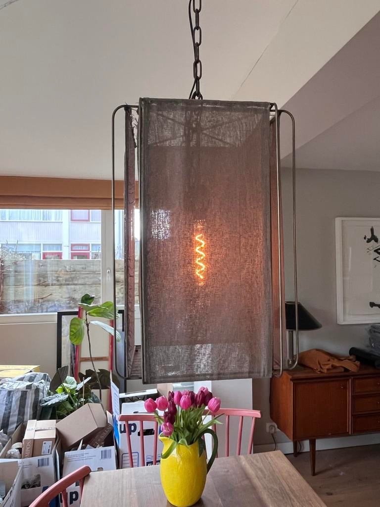 Casa Gitane hanglamp - Zo goed als nieuw, Huis en Inrichting, Ophalen of Verzenden, Zo goed als nieuw, Stof, 50 tot 75 cm