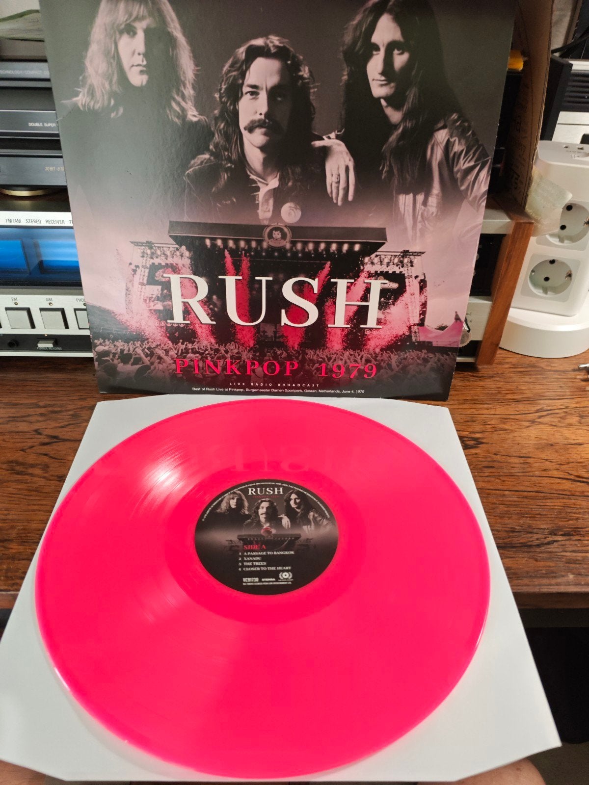 Rush - Pinkpop 1979 Live Vinyl (Roze), Cd's en Dvd's, Vinyl | Rock, Limited edition, Ophalen of Verzenden, Zo goed als nieuw, 12 inch