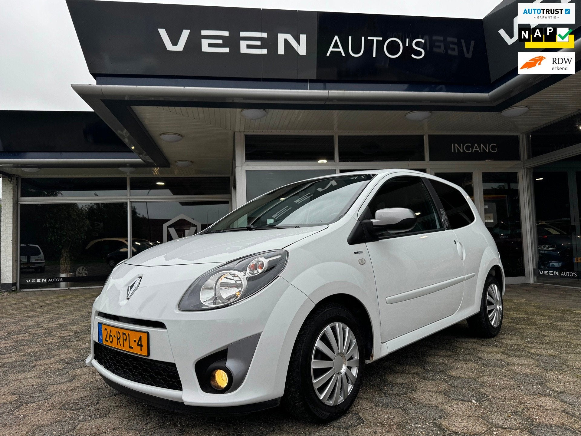 Renault Twingo 1.2-16V Night & Day 1e Eigenaar Airco Cruise, Twingo, Gebruikt, 4 cilinders, 4 stoelen