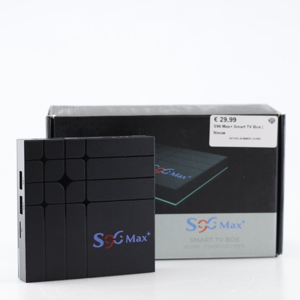 S96 Max+ Smart TV Box | Nieuw, Flex Ltd., Zo goed als nieuw, https://flex.com/contact-us, Nobelstraat 10, 5807 GA Oostrum LB, Limburg, Nederland