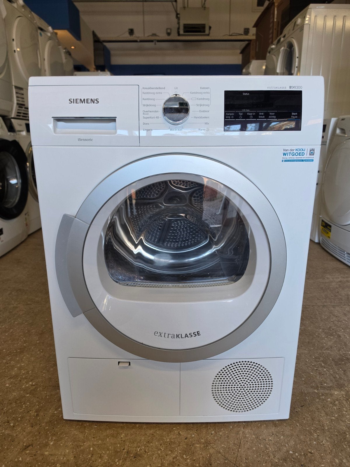 Siemens IQ 300 warmtepompdroger | 8 kilo | Gratis thuis 🚚✅️, Witgoed en Apparatuur, Jirnsum, Anti-kreukfase, Overige typen, 8 tot 10 kg