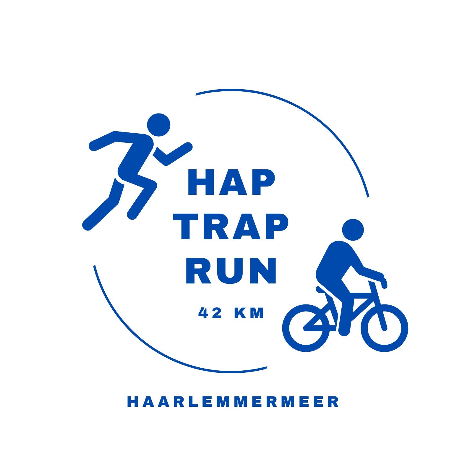 Twee kaartjes Hap Trap Run Haarlemmermeer  13 september, Twee personen