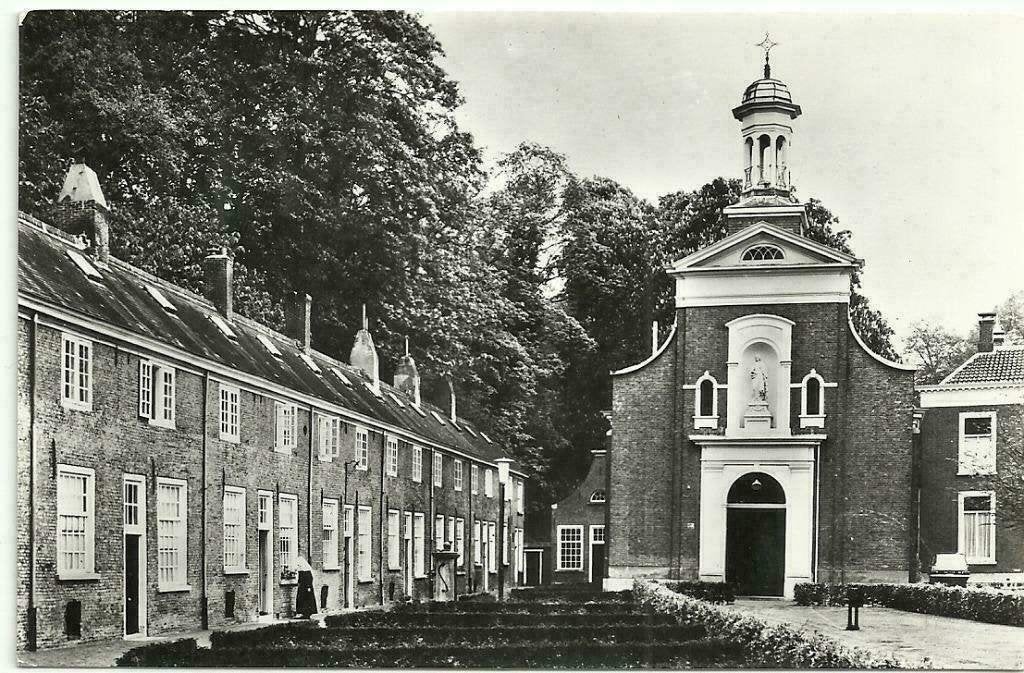 AK Breda - Het Begijnhof, Oude Hof, Ophalen of Verzenden, 1940 tot 1960, Ongelopen, Noord-Brabant