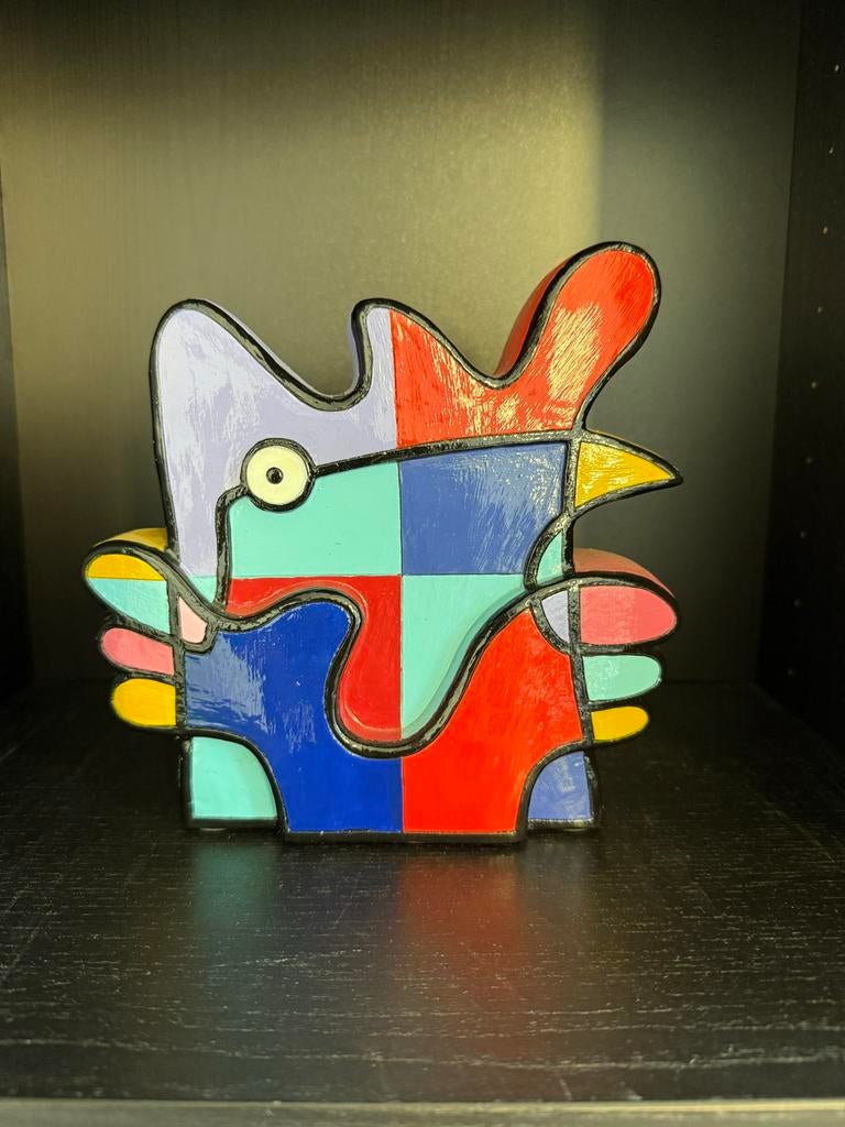 Jacqueline Schäfer 'Vreemde Vogel' - Gelimiteerde 127/200, Ophalen of Verzenden
