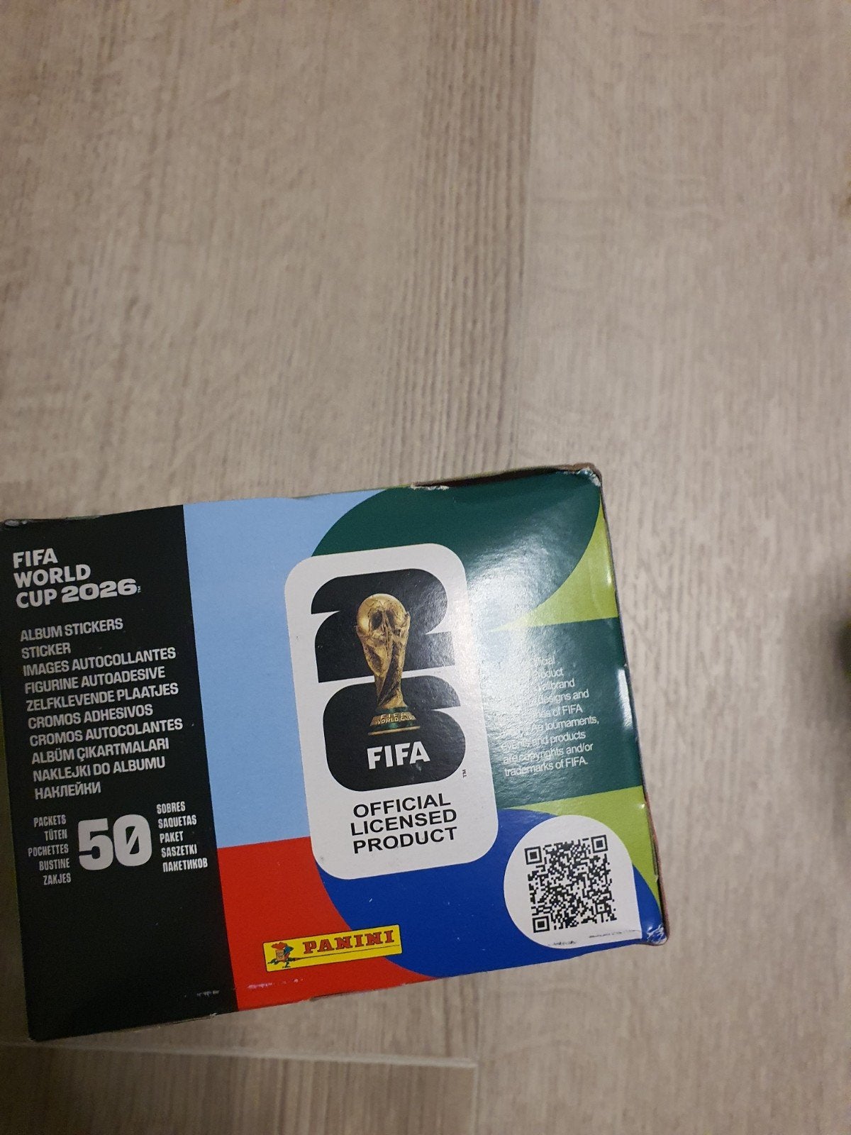 Panini FIFA World Cup 2026 Sticker Box - 50 zakjes, Verzenden, Nieuw, Buitenlandse clubs, Poster, Plaatje of Sticker