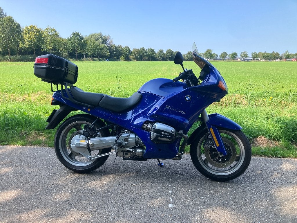 GiVi Monokey E34 topkoffer + adapterplaat BMW R1100 1150 RS, Motoren, Gebruikt, Ophalen of Verzenden, GiVI straat, GiVi