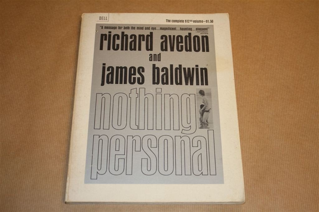 Nothing personal. Richard Avedon, James Baldwin. 1965., Ophalen of Verzenden, Gelezen, Amerika