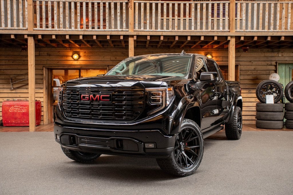 GMC Sierra Denali 6.2L V8 LPG | Widebody | Black edition | 4, Automaat, 426 pk, Zwart, Bedrijf