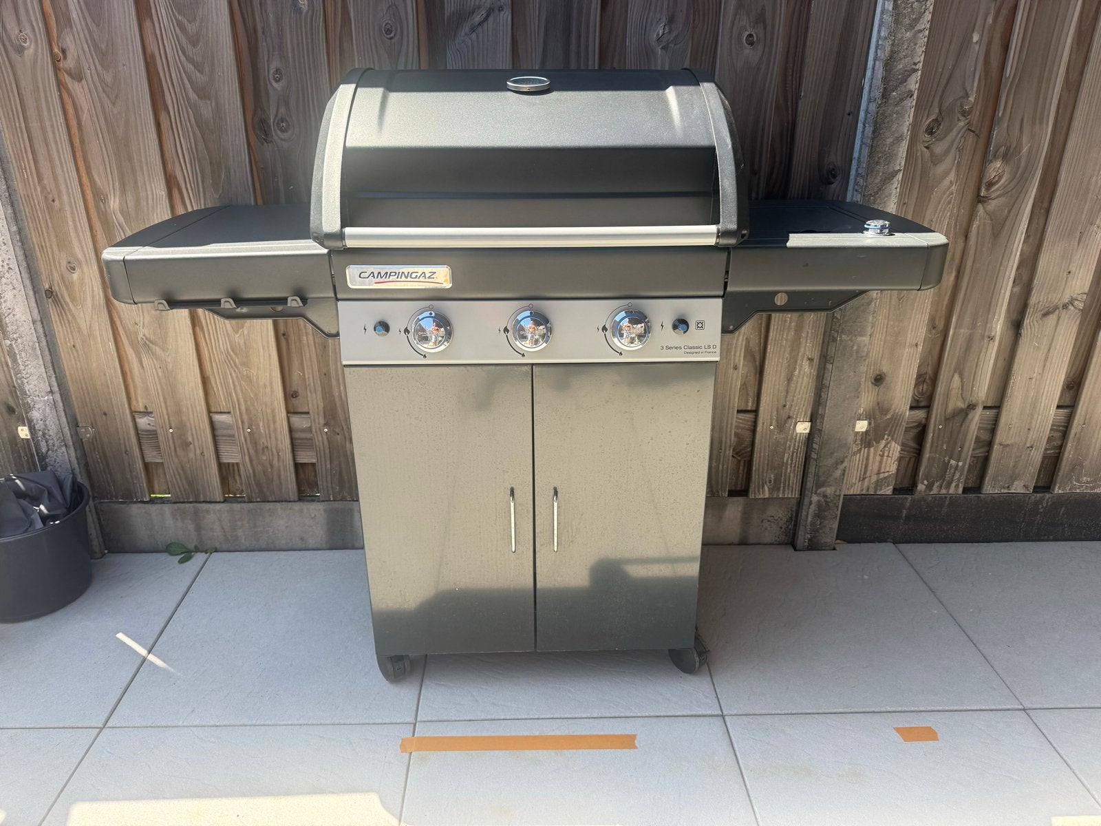 Campingaz 3 Series Classic LS D BBQ met gasfles, Ophalen of Verzenden, Zo goed als nieuw