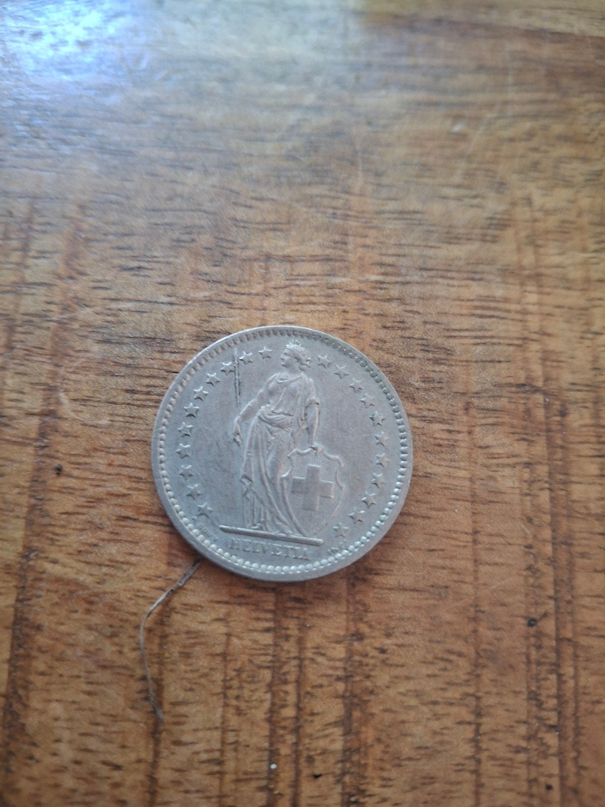 Zeldzame Zwitserse 2 Franken munt uit 1974, Ophalen of Verzenden