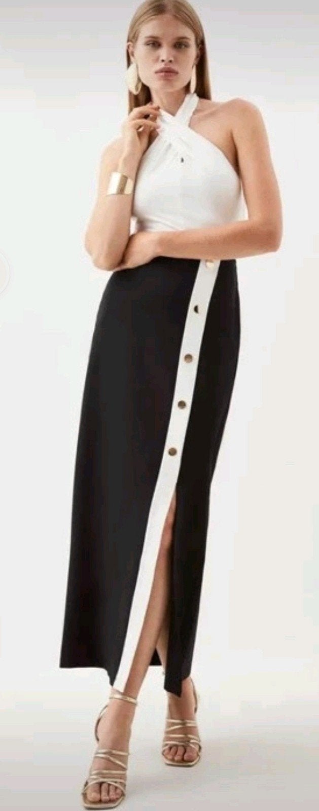 Karen Millen nieuw lange jurk maat 36  €189, Ophalen of Verzenden, Nieuw, Maat 36 (S), Jurk