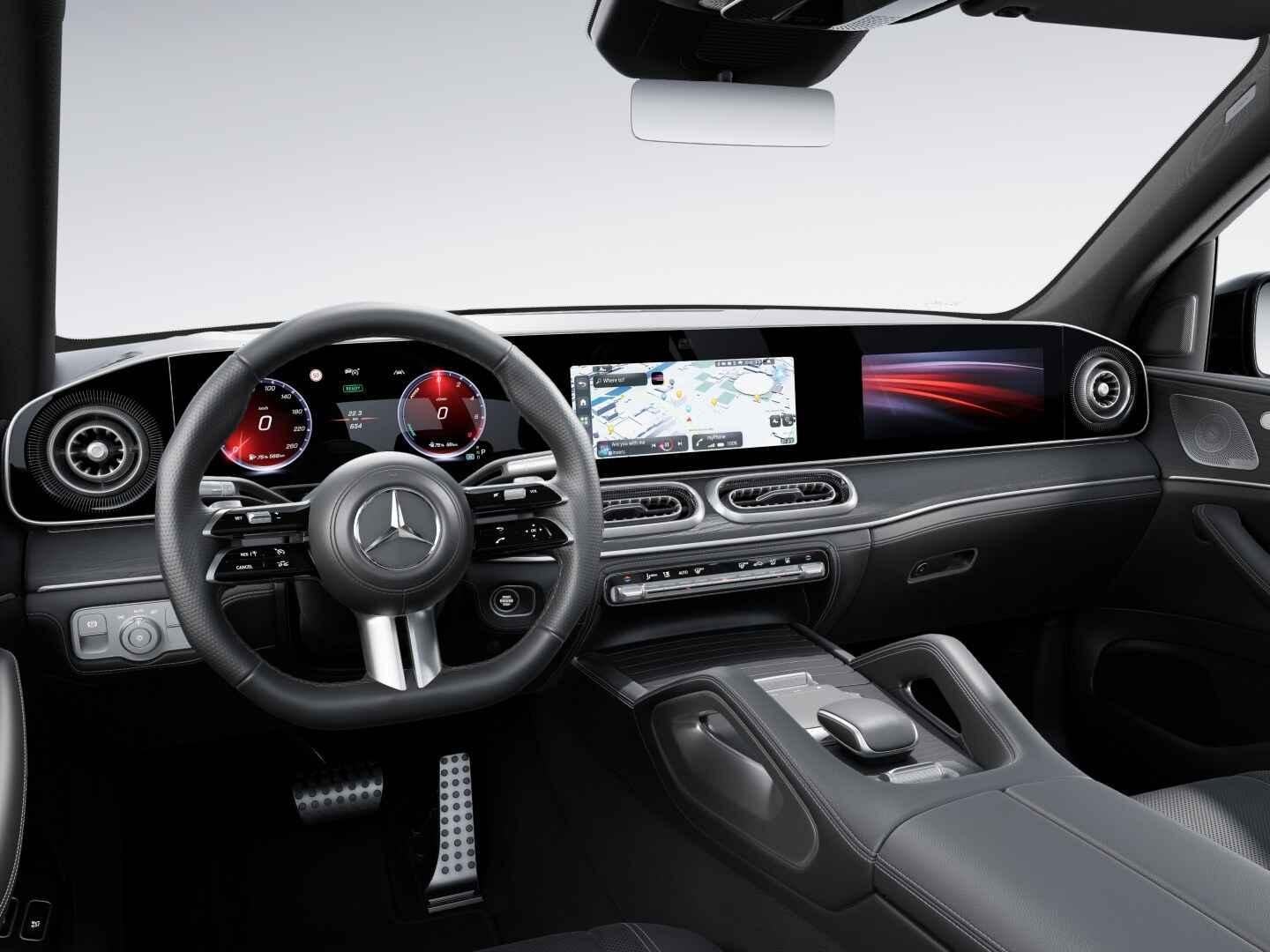 Mercedes-Benz GLE 450 e 4MATIC AMG Line, Auto's, Automaat, Stof, 26 kWh, Bedrijf