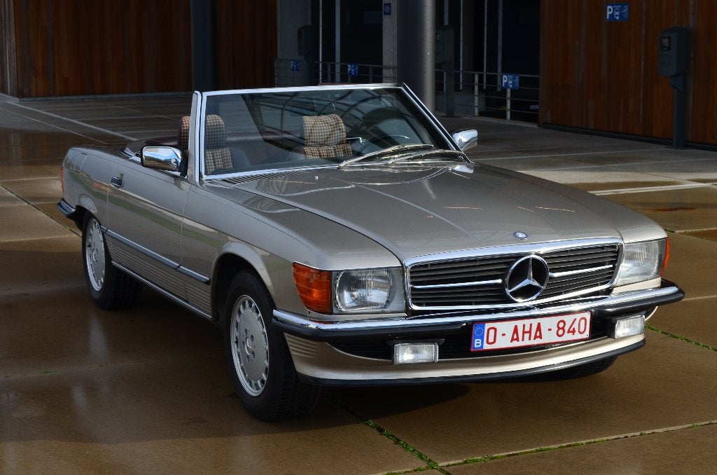 Mercedes 300 SL Handgeschakeld, 188 pk, Cabriolet, Beige, Mercedes-Benz