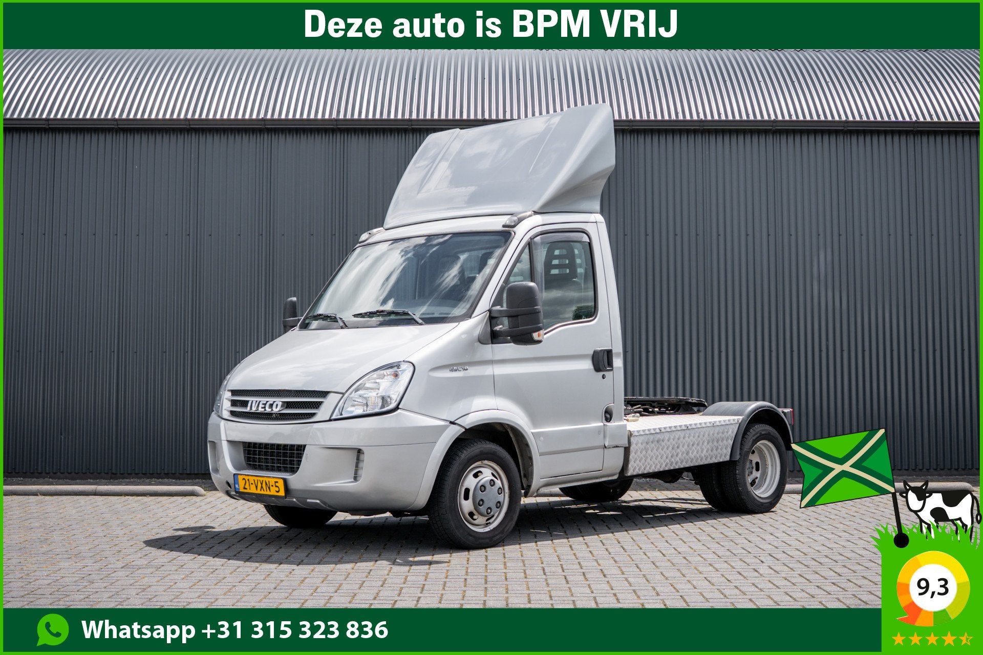 Iveco Daily 35C18 3.0L | 180 PK | 10Ton | N1 | Airco | 3-Zit, Auto's, Gebruikt, 4 cilinders, Iveco, 2100 kg