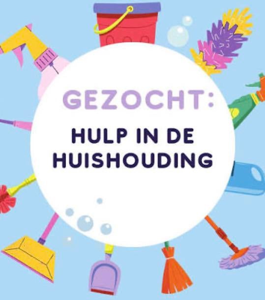Hulp in huis gezocht!, Vacatures, Vacatures | Schoonmaak en Facilitaire diensten, Overige niveaus, Overige vormen, Overige uren