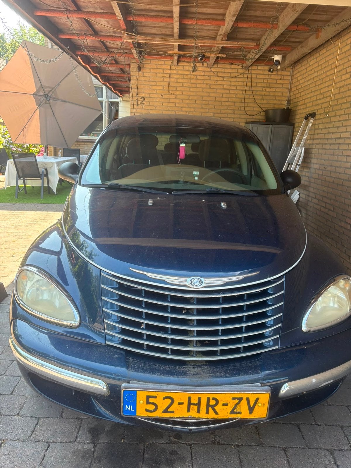 Chrysler PT Cruiser 2.0 I 16V 2001 Blauw, Auto's, Chrysler, Voorwielaandrijving, 4 cilinders, Blauw, Origineel Nederlands