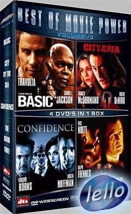 Basic, The Good Thief, Confidence & City by the Sea, NL, Vanaf 16 jaar, Ophalen of Verzenden, Zo goed als nieuw, Actiethriller